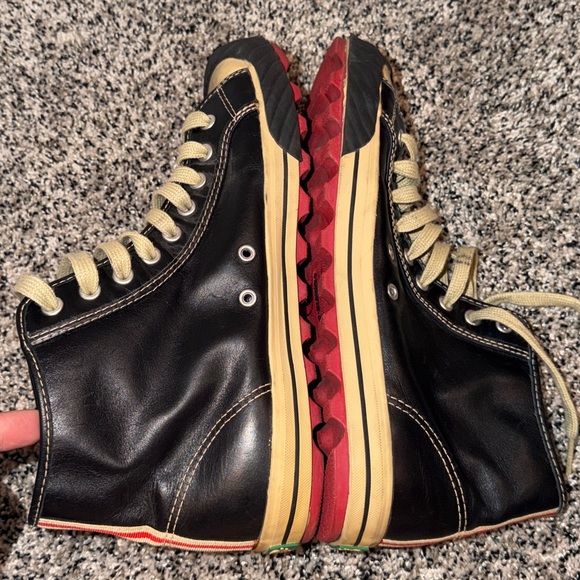 PF Flyers Posture Foundation High Top Black and Red Men’s Size 11 - Picture 9 of 9